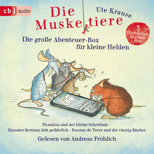 Hoerbuch Die Muskeltiere - Die große Abenteuer-Box für kleine Helden - Ute Krause - Andreas Fröhlich