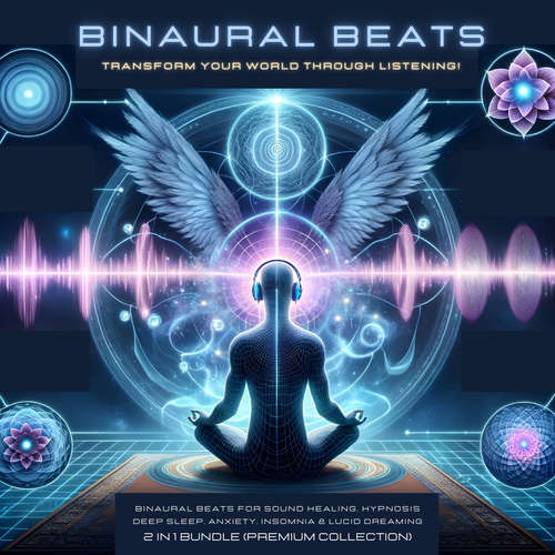 Audiobook Binaural Beats - Sound Healing 3 in 1 Bundle - Transform Your World Through Listening - Binaural Beats Studios Berlin - Binaural Beats Studios Berlin