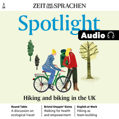 Audiobook Englisch lernen Audio – Wandern und Radfahren in Großbritannien - Owen Connors -