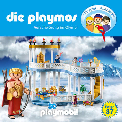 Hoerbuch Die Playmos, Folge 87: Verschwörung in Olymp (Das Original Playmobil Hörspiel) - David Bredel - Gerrit Schmidt-Foß
