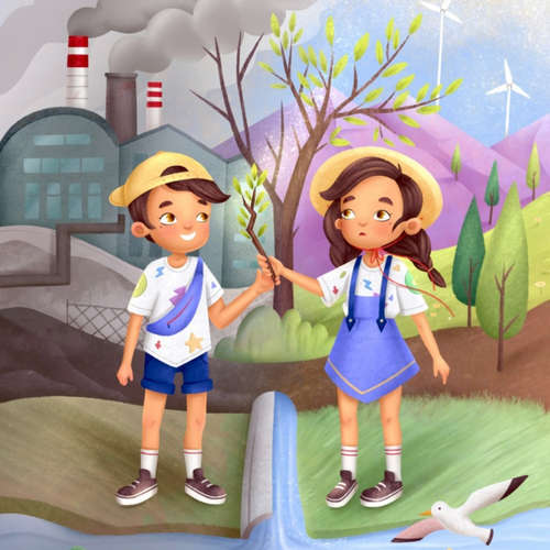 Audiobook Elias and Ella taking care of the environment - Taylor Linnea - Weyerhauser Amy