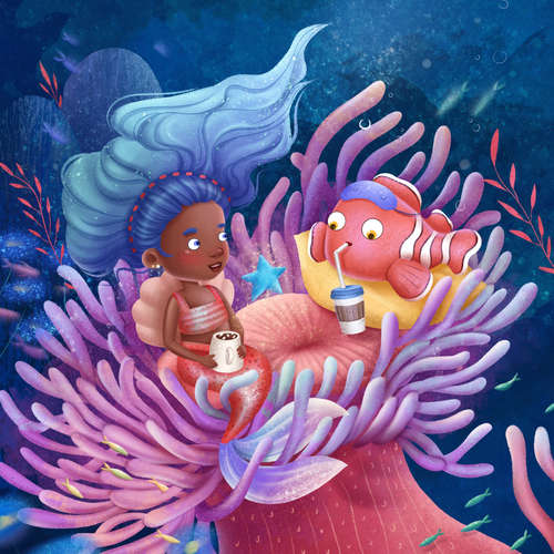 Audiobook Mandy the mermaid finds a magic anemone - Taylor,Linnea - Middleton,Alex