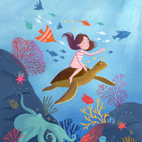 Audiobook Moon girl in the underwater kingdom - B,Marina - Otigba,Atta
