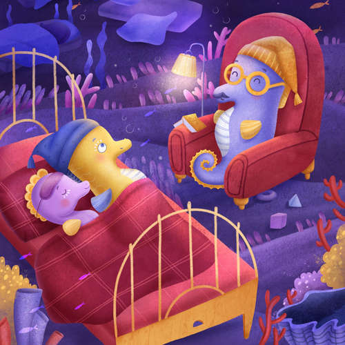 Audiobook Sandy seahorse does not want to go to bed - Taylor,Linnea - Kheehn,Vanessa