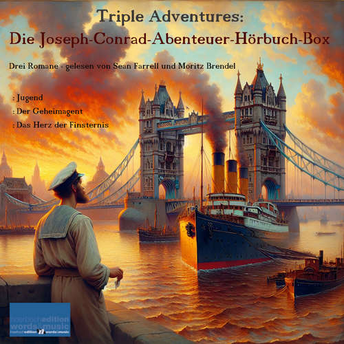 Hoerbuch Triple Adventures: Die Joseph-Conrad-Abenteuer-Hörbuch-Box - Joseph Conrad - Jean Farrell