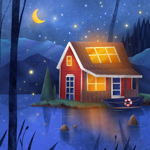 Audiobook The magical story of how your house falls asleep - Taylor,Linnea - Otigba,Atta