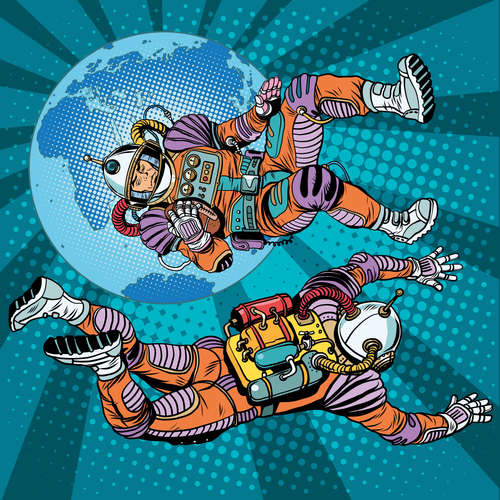 Bernhards und Manfreds depperte Welt der Schwerelosigkeit