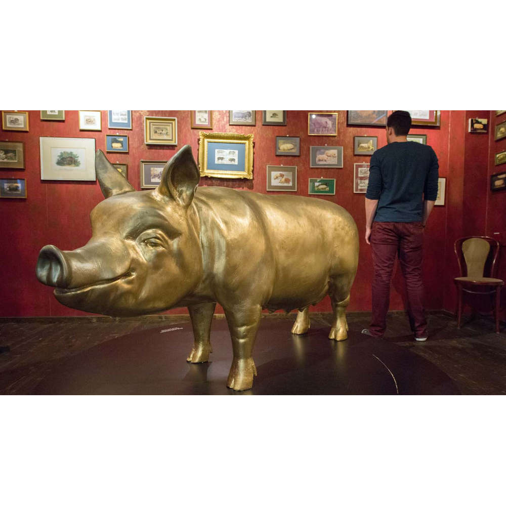 Das Schweinemuseum in Stuttgart